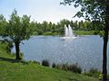 Gabelhorst Weiher, Frühling 2009