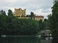 Alpsee mit Schloss Hohenschwangau