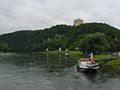 Donau mit der Befreiungshalle auf dem Michelsberg