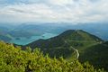 Blick auf den Fahrenberg und dem Walchensee