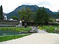 Oberstdorf - Park beim Oberstdorfhaus