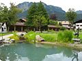 Oberstdorf - Park beim Oberstdorfhaus