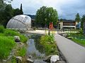 Oberstdorf - Park beim Oberstdorfhaus