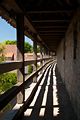 Auf der Stadtmauer beim Würzburger Tor