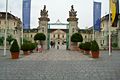 Haupteingang vom Schloss Ludwigsburg