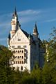 Westliche Seite von Schloss Neuschwanstein