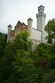 Nordöstliche Seite von Schloss Neuschwanstein