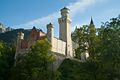 Nordöstliche Seite von Schloss Neuschwanstein