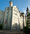 Nördliche Seite von Schloss Neuschwanstein