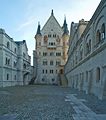 Innenhof vom Schloss Neuschwanstein