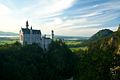 Aussicht von der Marienbrücke auf Schloss Neuschwanstein