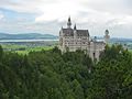 Aussicht von der Marienbrücke auf Schloss Neuschwanstein