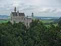 Aussicht von der Marienbrücke auf Schloss Neuschwanstein