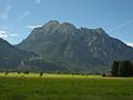 Nordlich vom Schloss Neuschwanstein