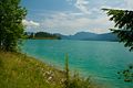 Südwestlicher Walchensee in der Nähe von Einsiedl