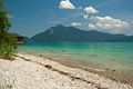 Walchensee von der Halbinsel Zwergern aus gesehen