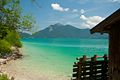 Walchensee von der Halbinsel Zwergern aus gesehen