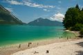 Walchensee von der Halbinsel Zwergern aus gesehen