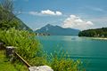 Walchensee in der Nähe des Ortes Walchensee