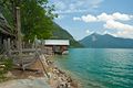 Walchensee vom Wikingerdorf aus gesehen