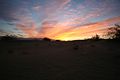 Sonnenaufgang in den Sanddünen bei Stovepipe Wells