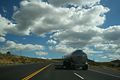 Auf der Fahrt zum Mono Lake