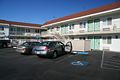 Unser Hotel in Sacramento, davor unser Auto