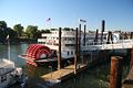 Raddampfer auf dem Sacramento River