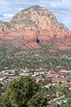 Blick auf Sedona von der Nähe des Flughafens