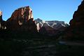 Angels Landing bei Sonnenaufgang