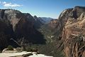 Aussicht von Angels Landing