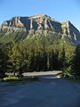 Beim unserem Hotel in Lake Louise