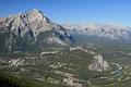 Banff (vom Sulphur Mountain aus)