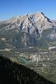 Ausblick auf Banff vom Sulphur Mountain aus