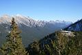Ausblick vom Sulphur Mountain bei Banff
