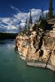 bei den Athabasca Falls