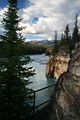 bei den Athabasca Falls