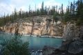 bei den Athabasca Falls