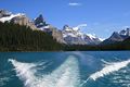 Maligne Lake (Fahrt von Spirit Island)