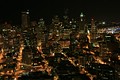 Aussicht von der Space Needle abends