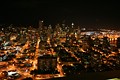 Aussicht von der Space Needle abends