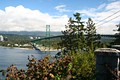 Stanley Park (Blick auf die Lions Gate Bridge)