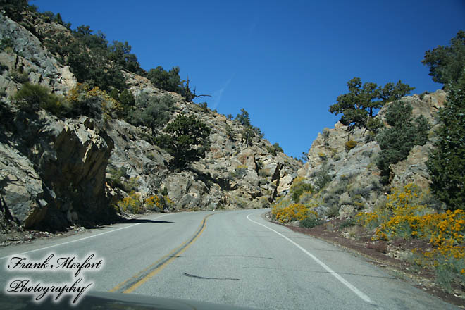 Auf dem Weg zum Death Valley Nationalpark