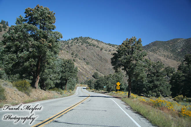 Auf dem Weg zum Death Valley Nationalpark