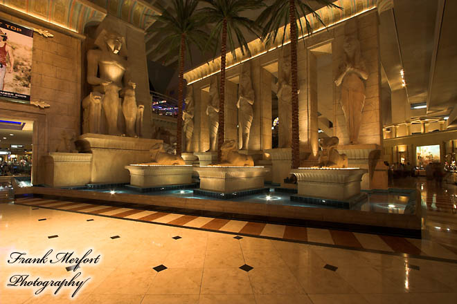Im Hotel Luxor in Las Vegas