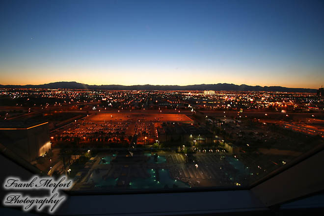 Sonnenuntergang in Las Vegas