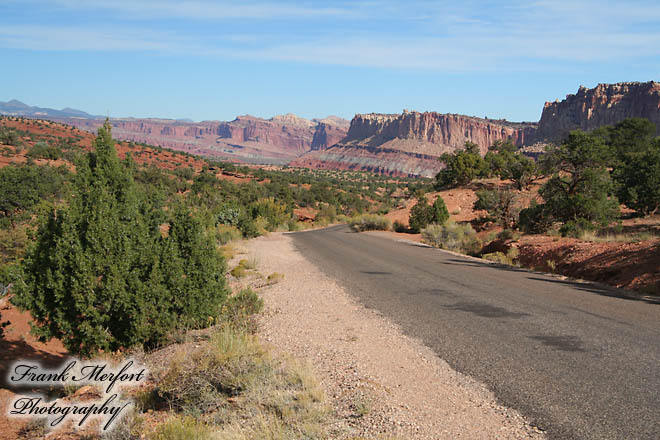 Scenic Drive im Capitol Reef Nationalpark