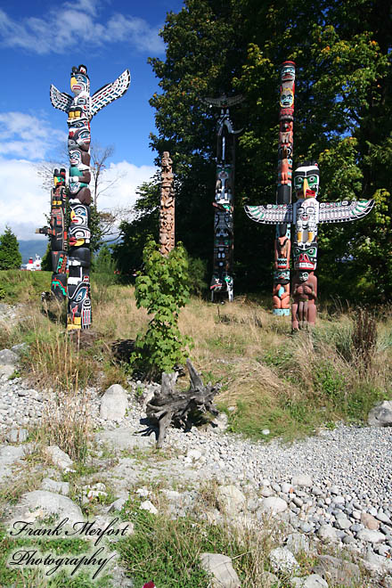 Totempfähle im Stanley Park