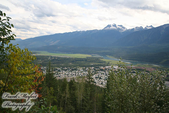 Blick auf Revelstoke