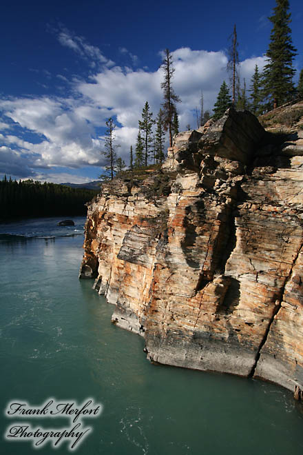 In der Nahe der Athabasca Falls